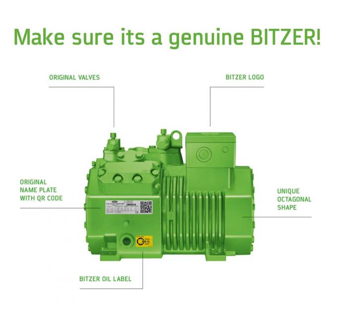 2HP μέση συμπυκνώνοντας μονάδα Bitzer θερμοκρασίας για την κρύα αποθήκευση
