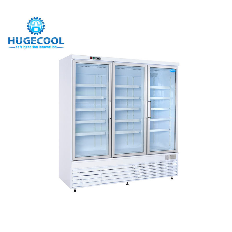 Single Temperature Convenience Store Fridge Beverage Cooler Air Cooling Type