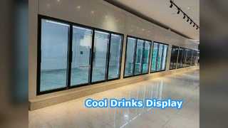 Πόρτες προβολής κρύου θαλάμου ποτών