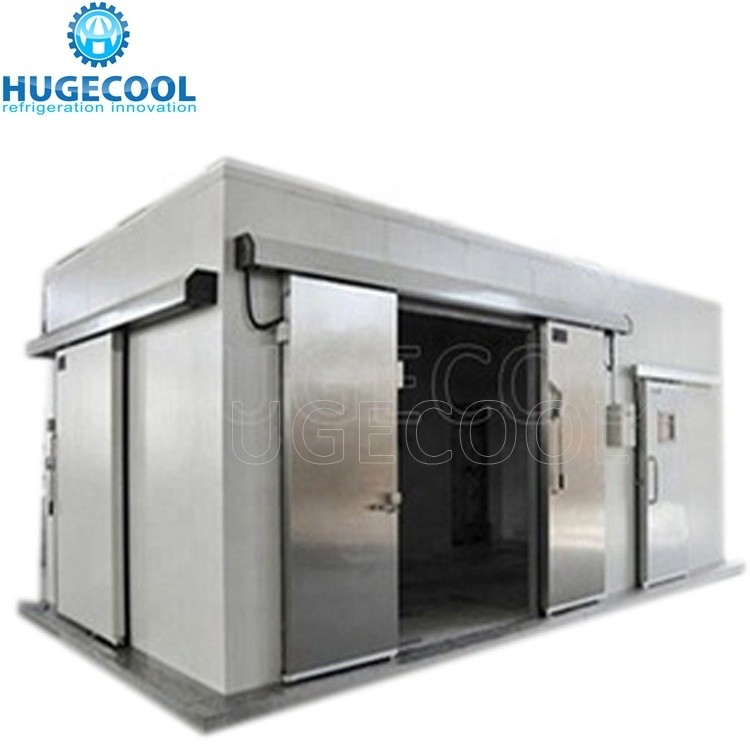 Gas station cold room refrigeration unit with PU panels