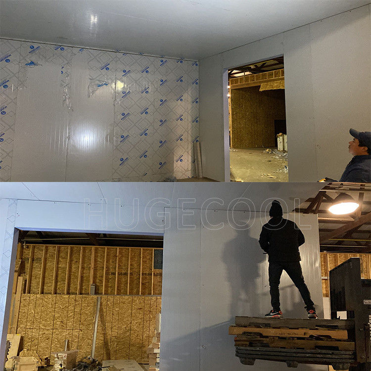 Precise Temperature Control Freezer Cold Room Energy Saving Design High Strength Panels